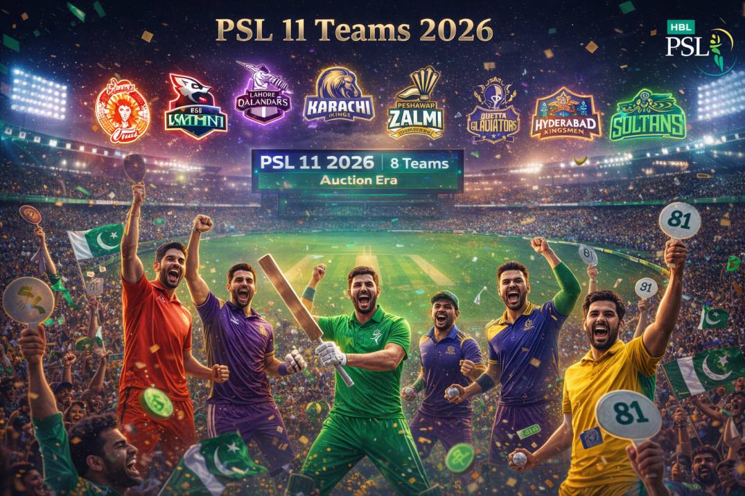 PSL 11 Teams
