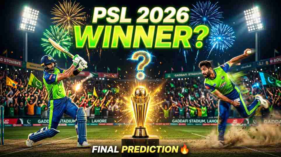 PSL 2026 Winner Prediction