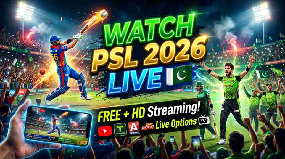 How to Watch PSL 2026
