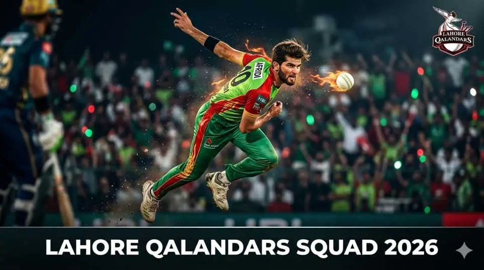 Lahore Qalandars Squad 2026